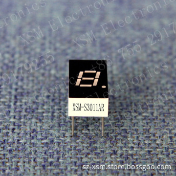 0.3" 1 Digit 7 Segment LED Display (XSM-S3011AR)
